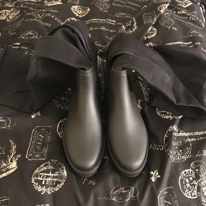 Jeffrey Campbell over the knee rainboot